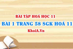 Bài 1 trang 58 SGK Hoá 11: Phân bón hoá học